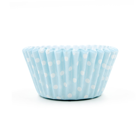 Blue Polka Dots Cupcake Case (No. 9047)