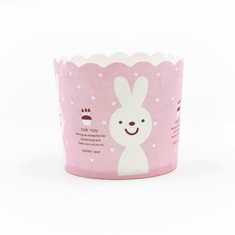 Bunny Cupcake Case - 50 pcs