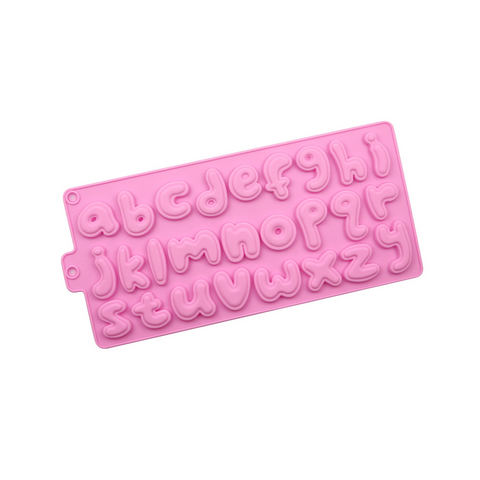 Cartoon Alphabets Silicon Mould