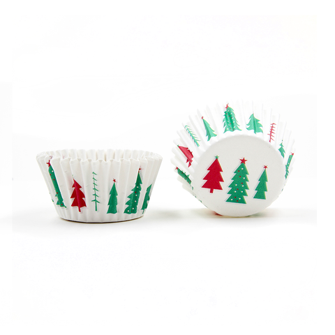 Christmas Tree Cupcake Case - 200 pcs