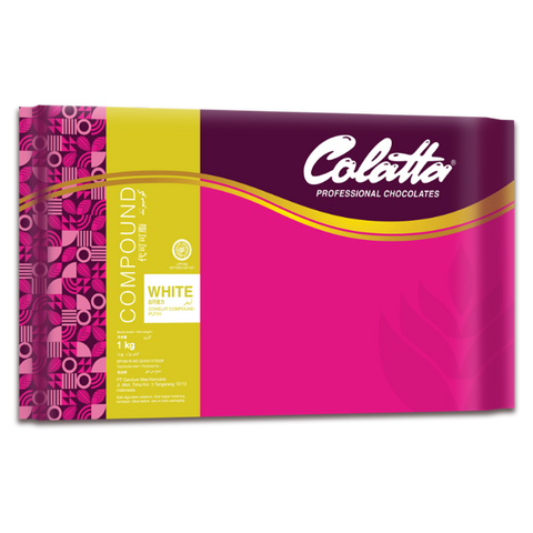 Colatta White Chocolate Coating Block