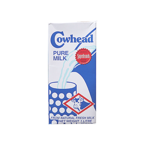 Cowhead UHT Pure Milk 3.4% Fat