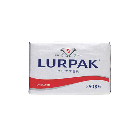 Lurpak Lactic Unsalted Butter 250gm