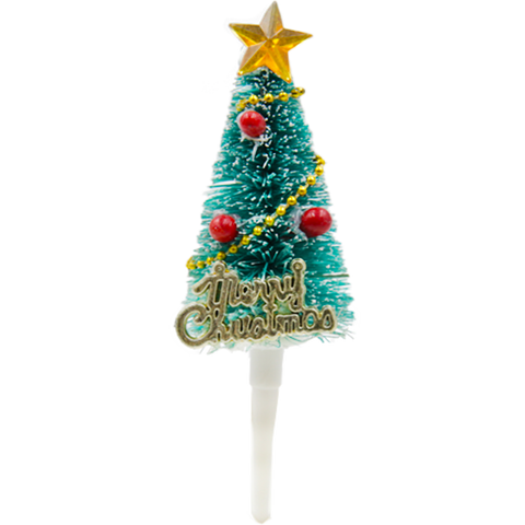 Mini Christmas Cake Toppers