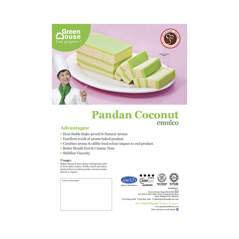 Green House Pandan Coconut Emulco