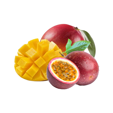 Mango Peach Passion Fruit Topping