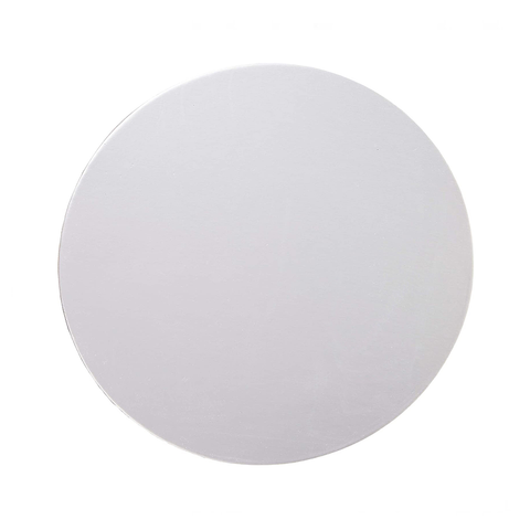 Round Cake Board Silver 3mm thick 5s