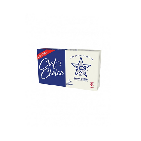 SCS Chef Choice Salted Butter 250g