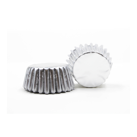 Silver Foil Cupcake Case 60mm - 200 pcs